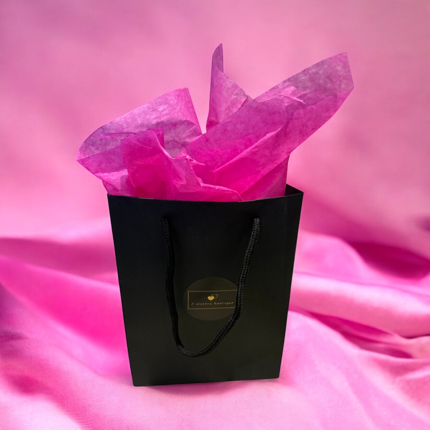 2 Sisters Boutique Gift Bag with Tissue Paper